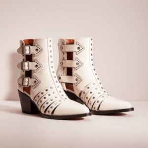 Coach Phoebe Ankle Boots in Chalk